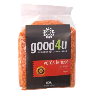 [N] Lencse vörös 500g