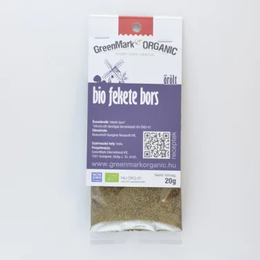 bio Fekete bors, őrölt, 20 g