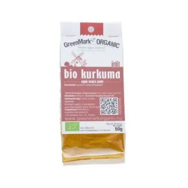 bio Kurkuma, őrölt 50 g