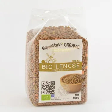 bio Lencse barna 500g