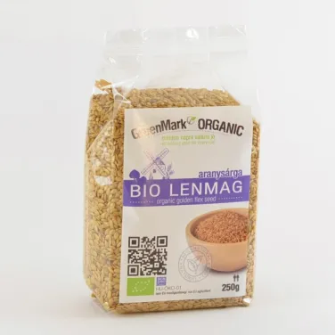 bio Lenmag aranysárga 250g